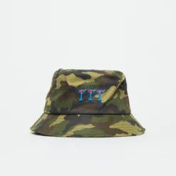 Tired Skateboards - Dirty Martini Washed Bucket Cap (Camo) -Mode Vêtement Magasin Tired Skateboards Dirty Martini Washed Bucket Cap Camo 3