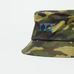 Tired Skateboards - Dirty Martini Washed Bucket Cap (Camo) -Mode Vêtement Magasin Tired Skateboards Dirty Martini Washed Bucket Cap Camo 4