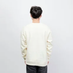 Tired Skateboards Elephant Pattern Crew - White -Mode Vêtement Magasin Tired Skateboards Elephant Pattern Crew White 3