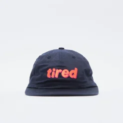 Tired Skateboards - Lower Case Block Cap (Navy)