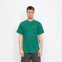 Tired Skateboards - Pocket SS Tee Workstation (Dark Green)