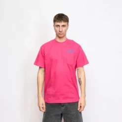 Tired Skateboards - Pocket SS Tee Workstation (Hot Pink)