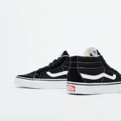 Vans - UA SK8-Mid Reissue (Black/True White) -Mode Vêtement Magasin Vans UA SK8 Mid Reissue Black TrueWhite 5