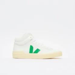 Veja - Minotaur Chromefree Leather (White/Emeraud)
