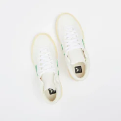 Veja - Minotaur Chromefree Leather (White/Emeraud) -Mode Vêtement Magasin Veja Minotaur Chromefree Leather White Emeraud 7