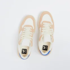 Veja - V -10 Chromefree Leather (White/Sahra/Paros Blue) -Mode Vêtement Magasin Veja V 10 Chromefree Leather White Sahra Paros Blue 7