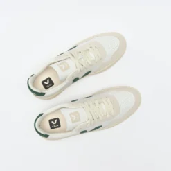 Veja-V-90 Leather (Extra-White/Cyprus) -Mode Vêtement Magasin Veja V 90 Leather Extra White Cyprus 7
