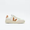 Veja-V-90 Women's Leather (Extra-White/Umber)