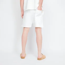 DEAL - SHORT MID CENTUY PRINT (ECRRU / LOBSTER TRUE) -Mode Vêtement Magasin Verlan Short Mid Century Print Ecru Lobster Bisk 3