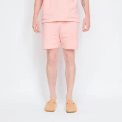 Verlan - Short Mid -Century Print (Lobster Bisque)