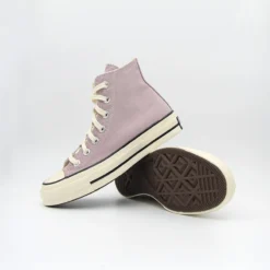 Converse Chuck 70 HI Himalayan Salt/Egret/Black -Mode Vêtement Magasin converse chuck taylor Hi Purple 04